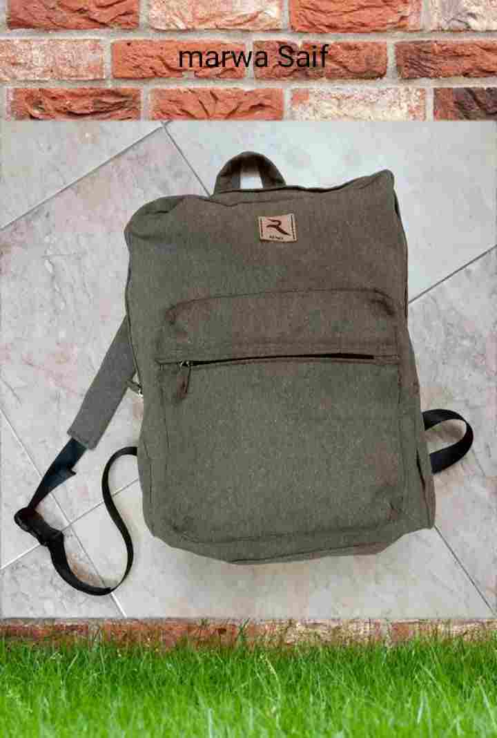 Sewing dak cloth youth bag