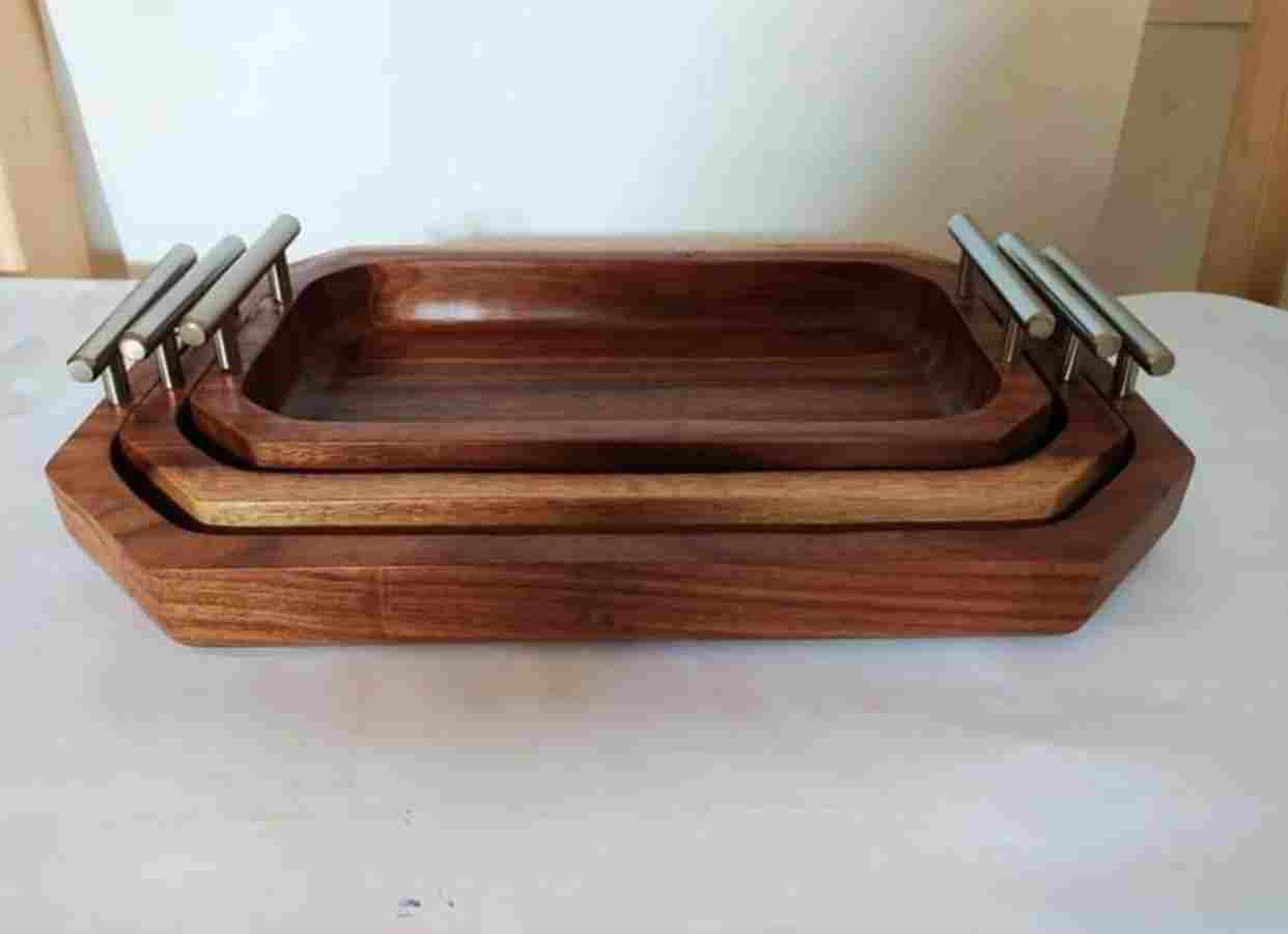 Tray set