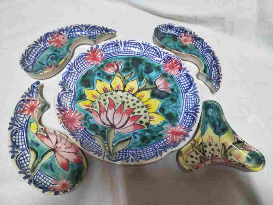 Pottery Plates Set