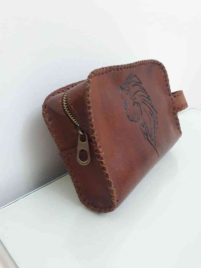 Men's handbag, genuine leather