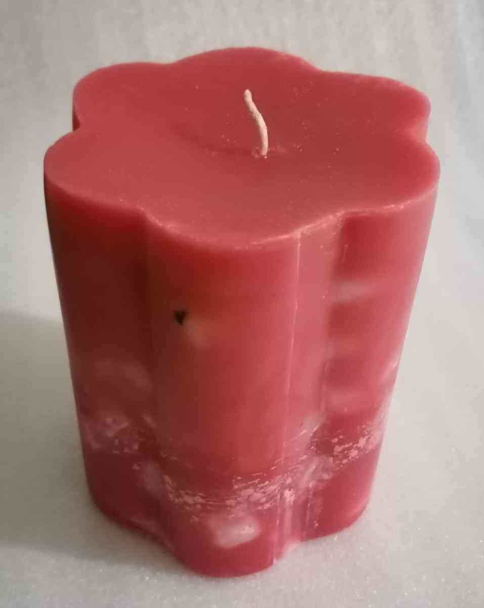 Candle rose shape