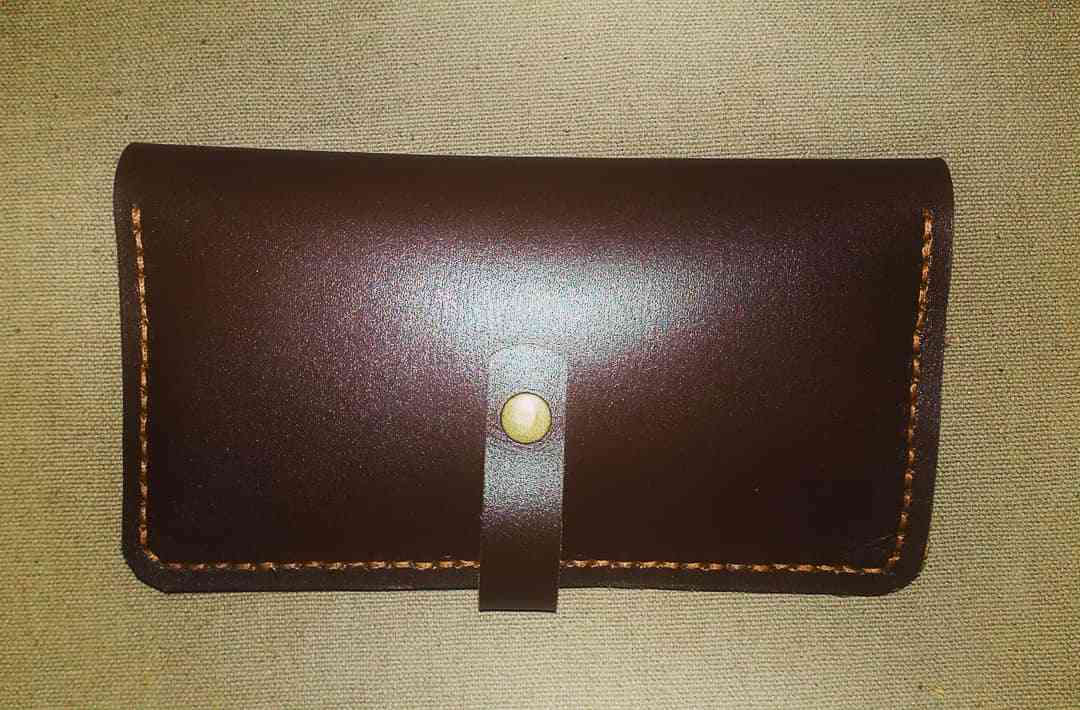 Genuine leather men wallet