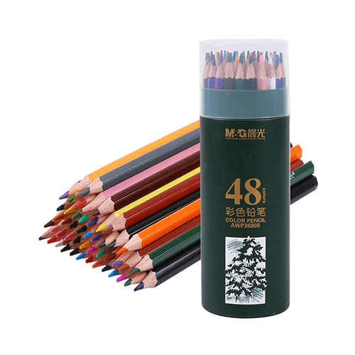 Colores de madera M&G 48 Color- No 36808
