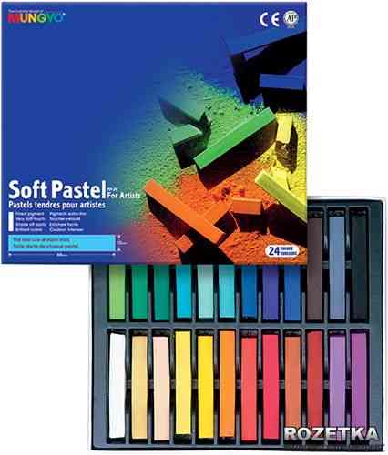 The colors of pastel wax Mungio MP24