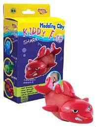 Modelado Kiddy Clay Shark Para Unisex - Rojo