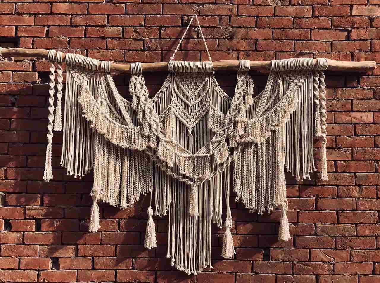 Egyptian cotton wall hanging