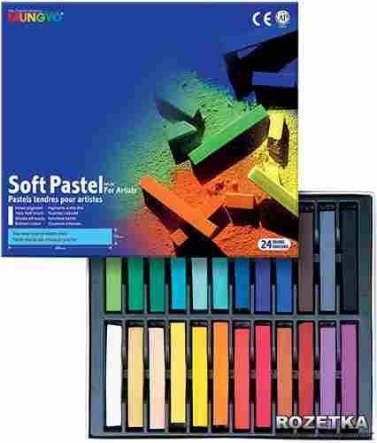 The colors of pastel wax Mungio MP24