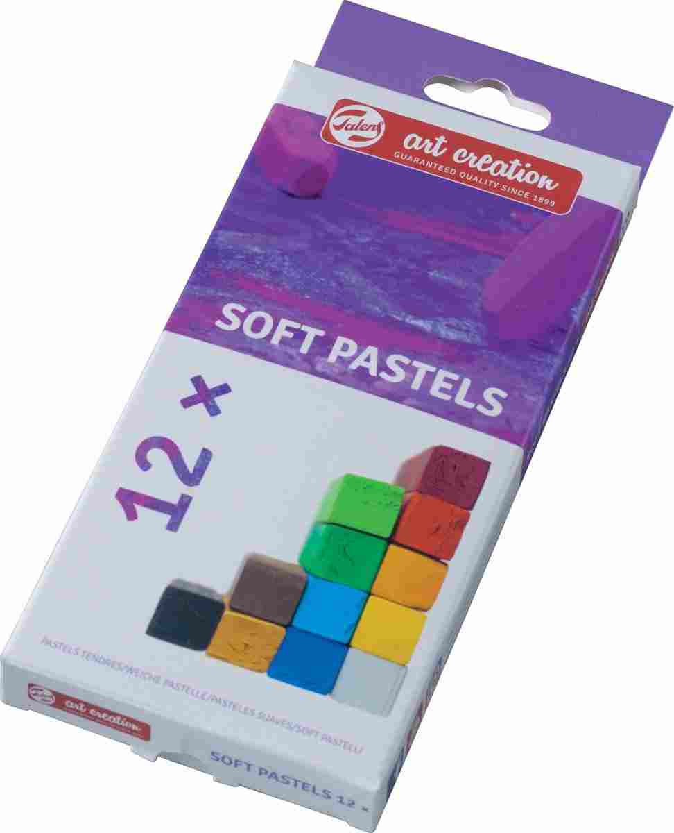 Talens Art Creation soft pastels 12 pieces in assorted colors-No:9029012