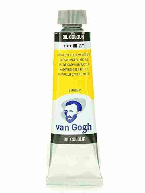 Talens Van gogh Oil Color -Tube - Cadmium Yellow Medium -No:02082713