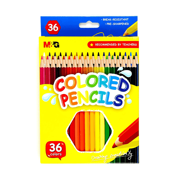 Pack Of 36 Colored Pencils For Drawing
