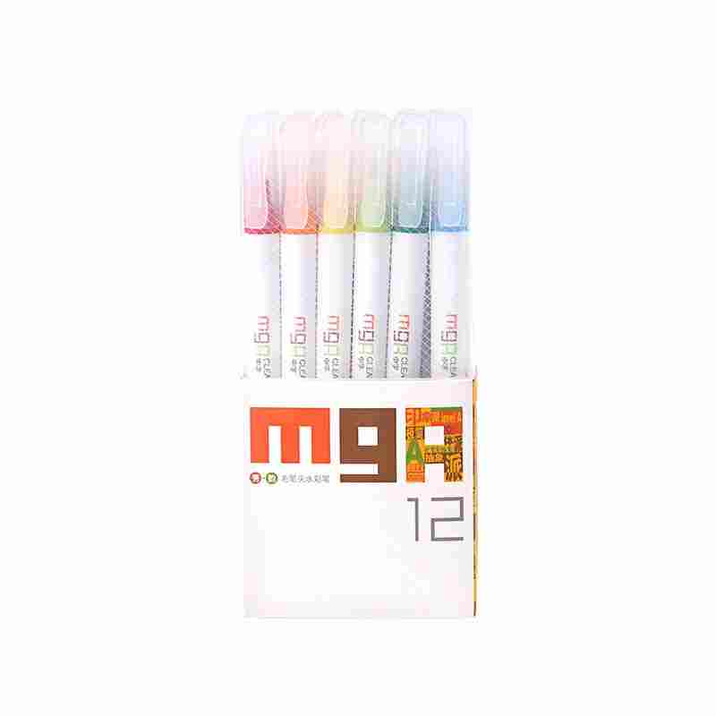 Morning light stationery MGARTS brush head-12 colors - No:0206